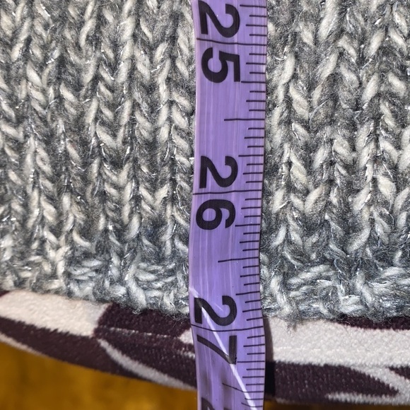 Zara grey wool sweater Sz M - Picture 6 of 10